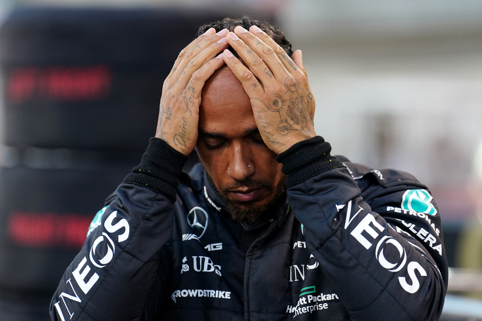 Lewis Hamilton talks on back burner as Mercedes focus on reversing slow start 