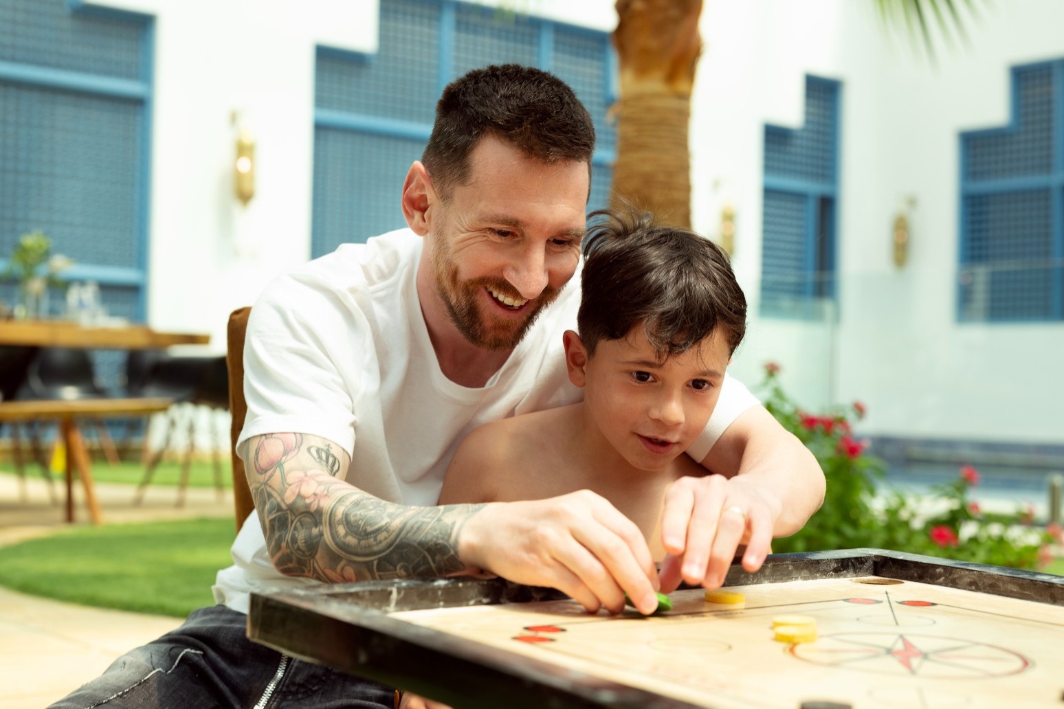 Feeding gazelles and luxury shopping among Lionel Messi activities on Saudi trip 