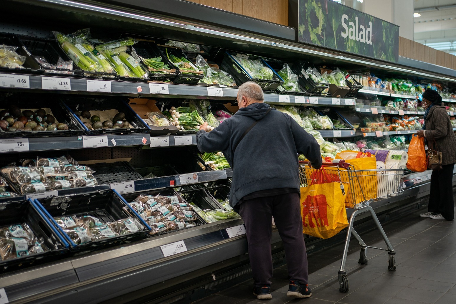 Fresh food prices help retail inflation to slow in August, new figures suggest 