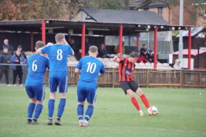 Improved performance by Dronfield Town but they slip to defeat against Clifton